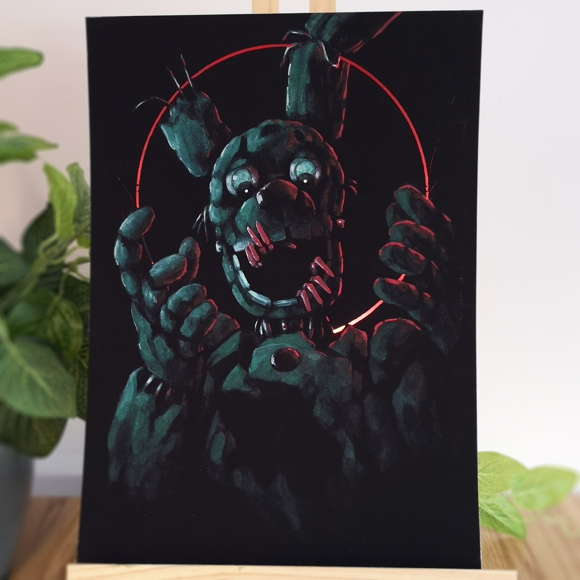 Five Nights at Freddy's - Toy Bonnie - Springtrap - Posters and Art Prints