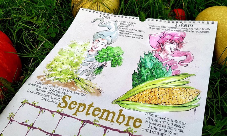 The vegetable garden calendar image 3