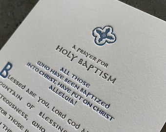 a prayer for holy baptism