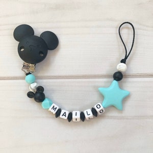 Pacifier chain with boy's name