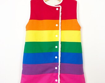 Gilet / Body Warmer / Rainbow