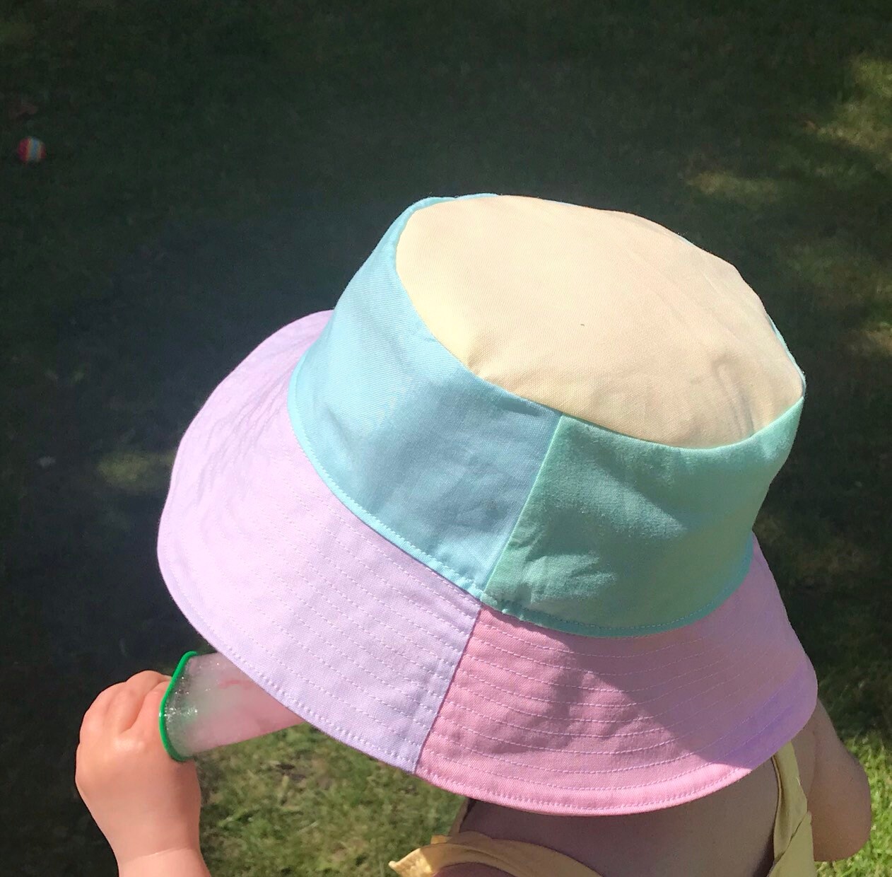 Pastel Reversible Hat / Bucket Hat / Rainbow /multicoloured Etsy UK