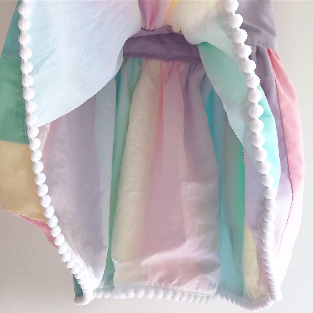 Rainbow Unicorn Print Dress main image 0
