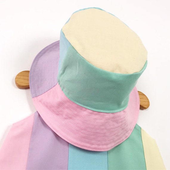 colourful bucket hat