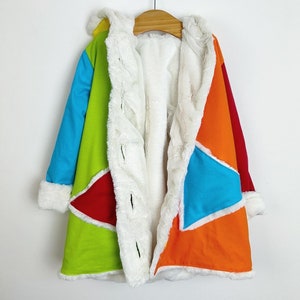 Multicoloured cosy coat / jacket image 3