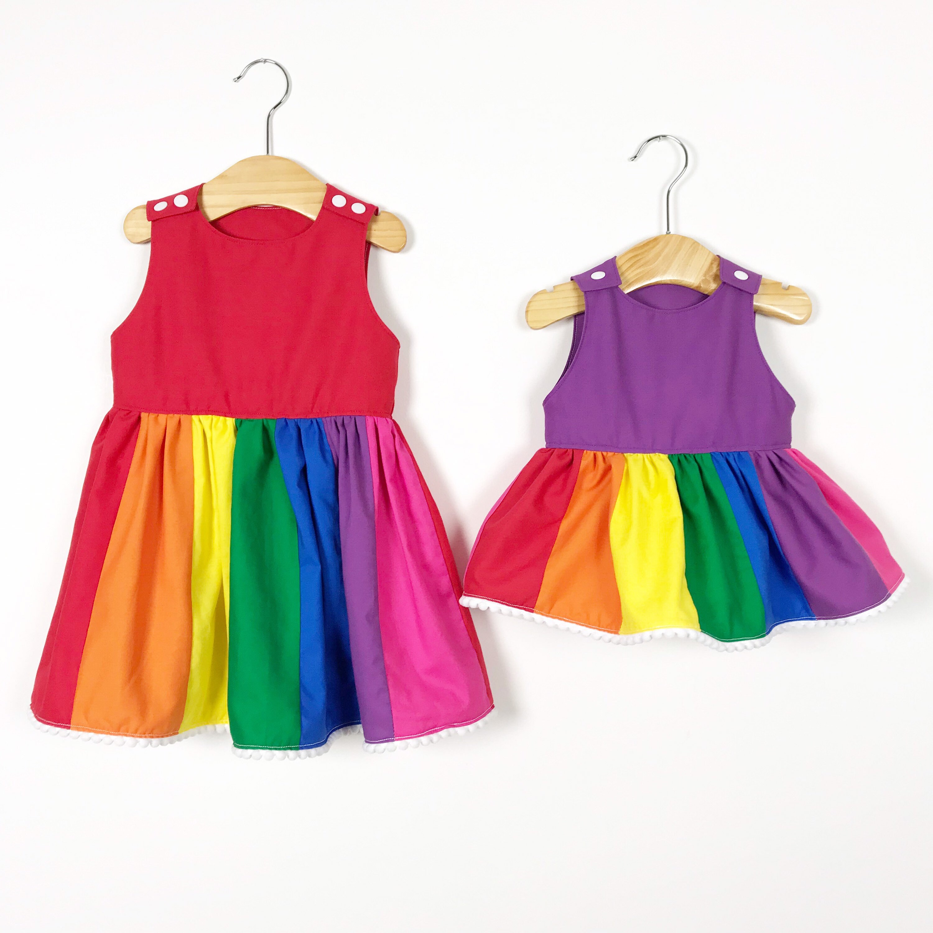rainbow frock