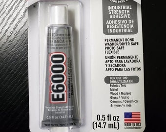 E6000 Air Plant Glue - Tillandsia Glue, Plant Safe Glue, Air Plant Mount, Orchid Mount, Terrarium Background, Bromeliad Glue.