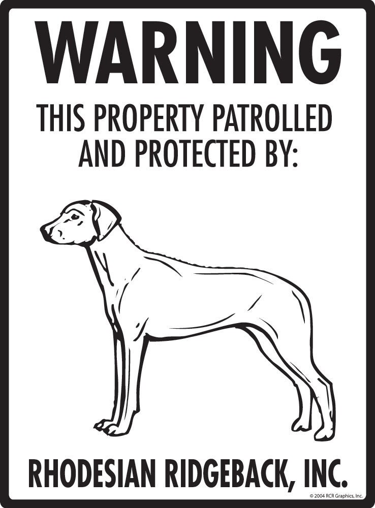 rhodesian ridgeback stuff