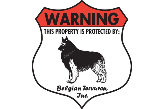 Beware of Dogs Rustic Metal Staked Yard Warning Sign 21 to 33 