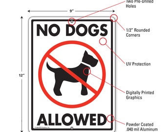 Warnschild Hund Attenti Al Cane Schild – 2 Stück, Aluminium, Wetterfest Für Garten & Haus Hunde Warnschilder