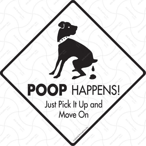 Please Leave Your Address Aluminum No Dog Pooping Sign or Vinyl Sticker Please Leave Your Address Aluminum No Dog Pooping Sign or Vinyl Sticker