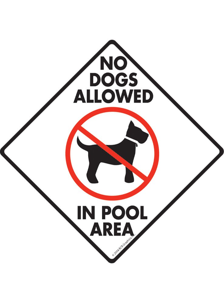 Are Dogs Allowed In The Pool Area