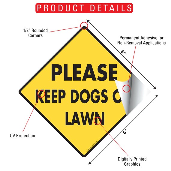 2x „No Dog Poop“ Schilder Aus Aluminium – 27,9x21,1 Cm, Doppelseitig, Wasserfest