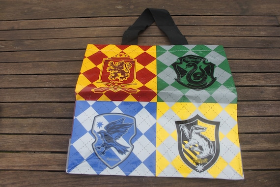 Harry Potter Carrier Bag Tesco Hogwarts Coat of Arms Wizarding