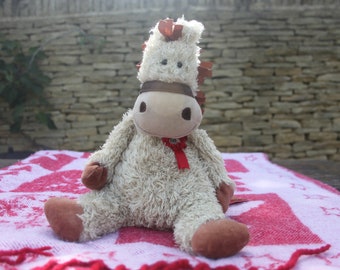 Jellycat Bunglie Pony Plush, Small Horse Toy, Vintage Companion, with card tags