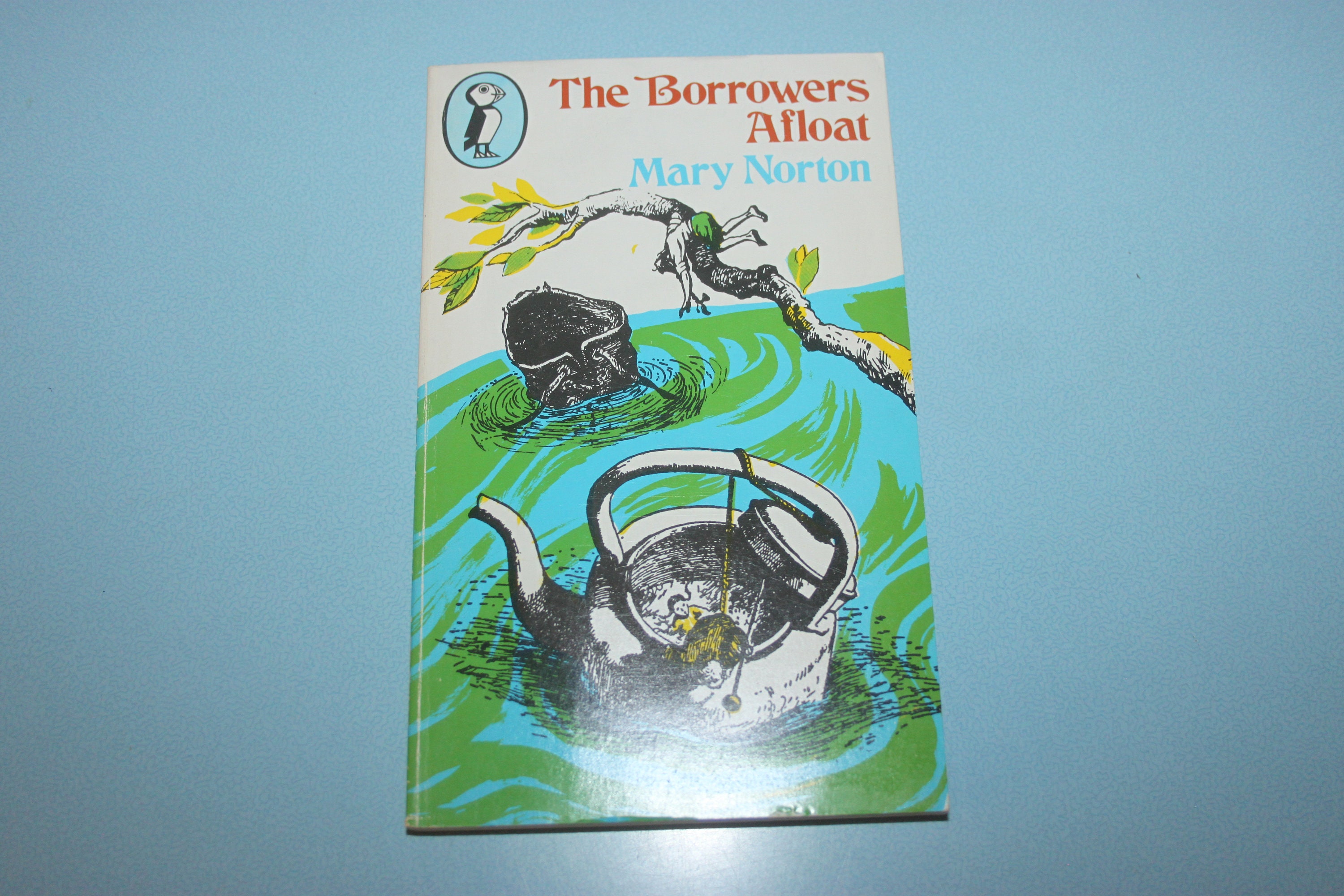 Vintage Children's Book, Mary Norton, the Borrowers Afloat, Puffin ...