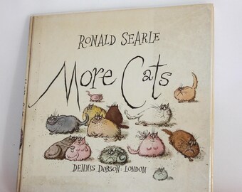 More Cats by Ronald Searle HB 1st edition 1976