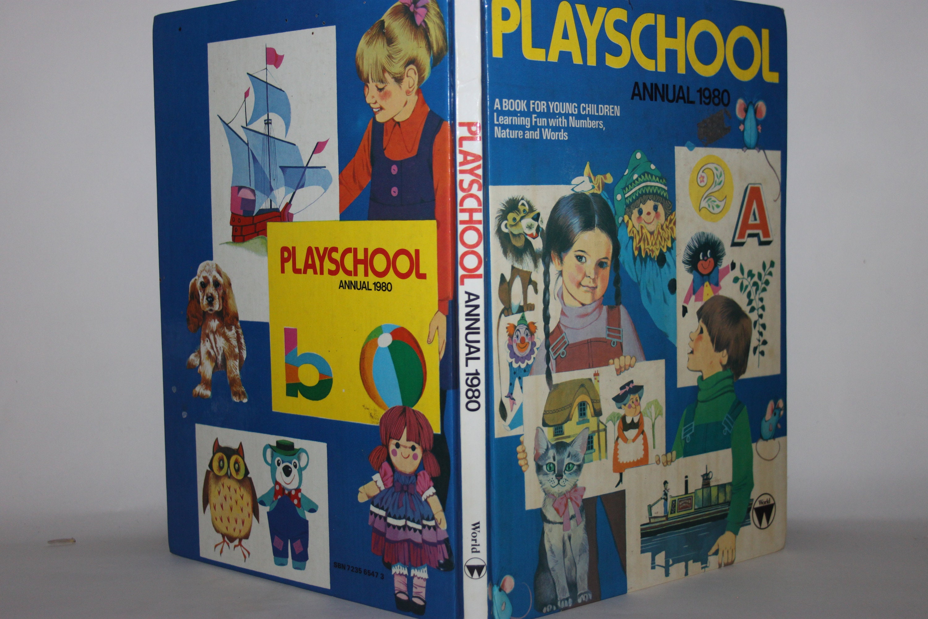 Playschool Annual 1980 Children's Books Learning Numbers Etsy UK