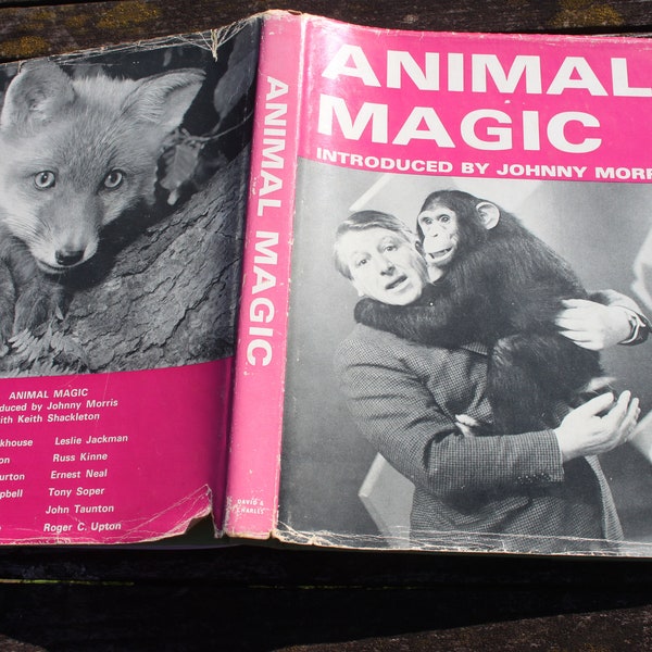 Animal Magic annual, Johnny Morris, wild animal television programme, zoo animals, children's 1960s television