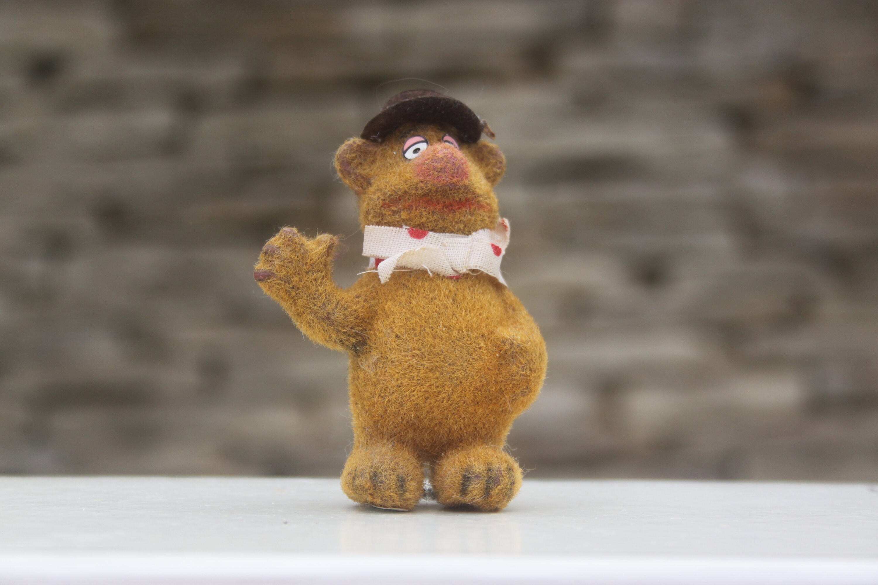 Fozzie Bear Stuffed Muppet Animal Fozzie Bear Muppet Babies Disney