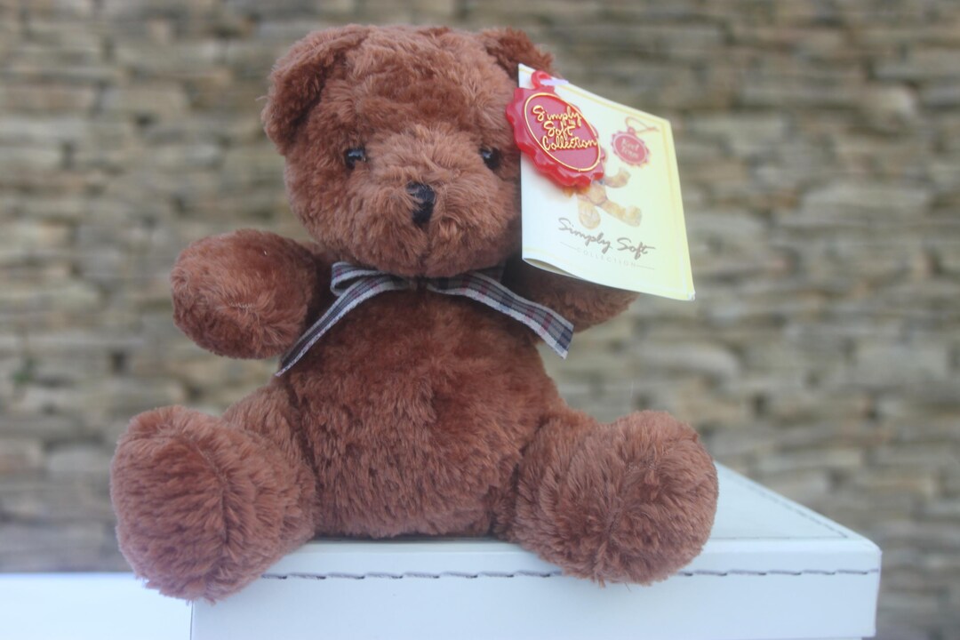 Plush Teddy Bear Reddish Brown 14 Cms Keel Toys Simply Soft Collection ...
