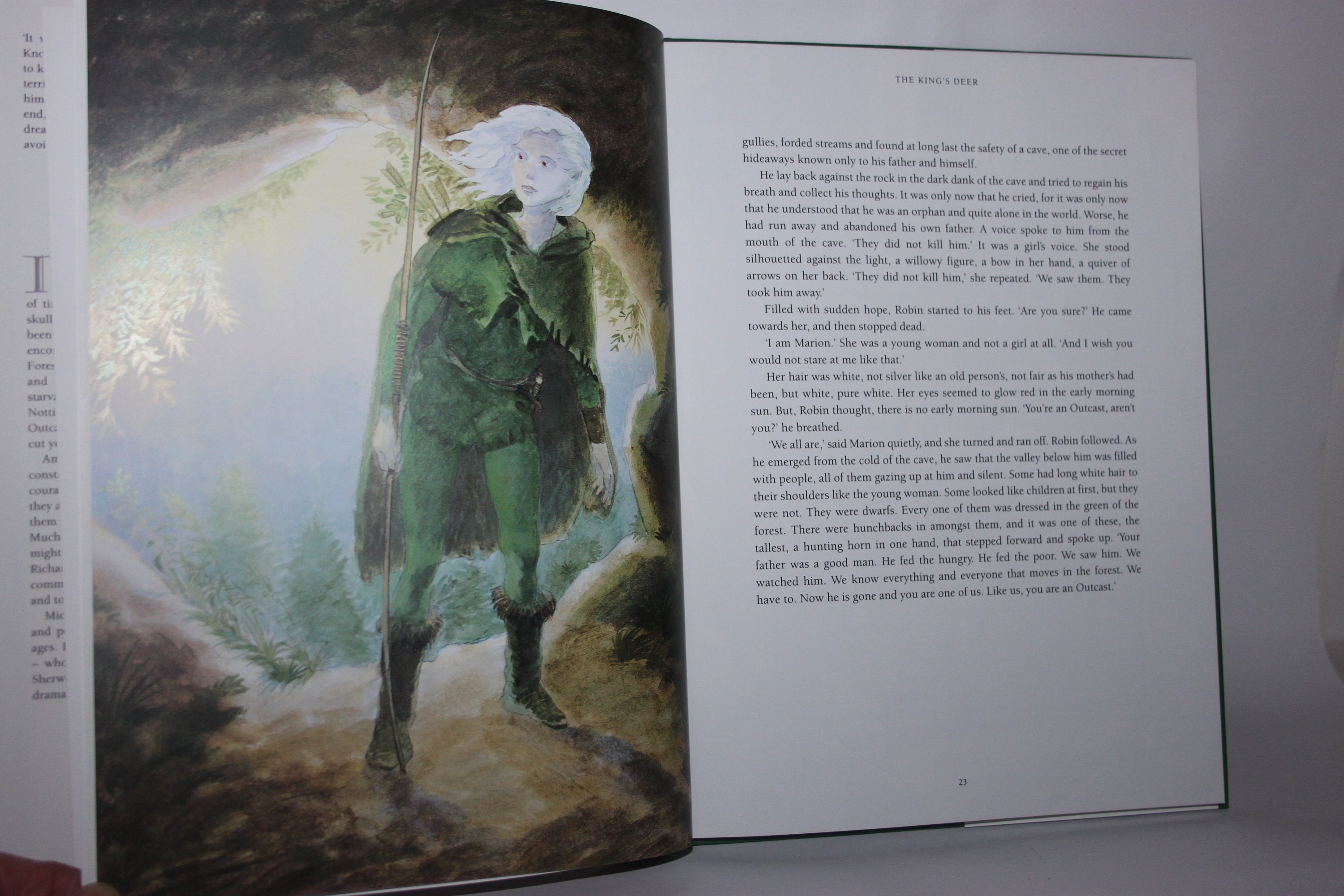 Robin of Sherwood by Michael Morpurgo, Illustrator Michael Foreman, HB