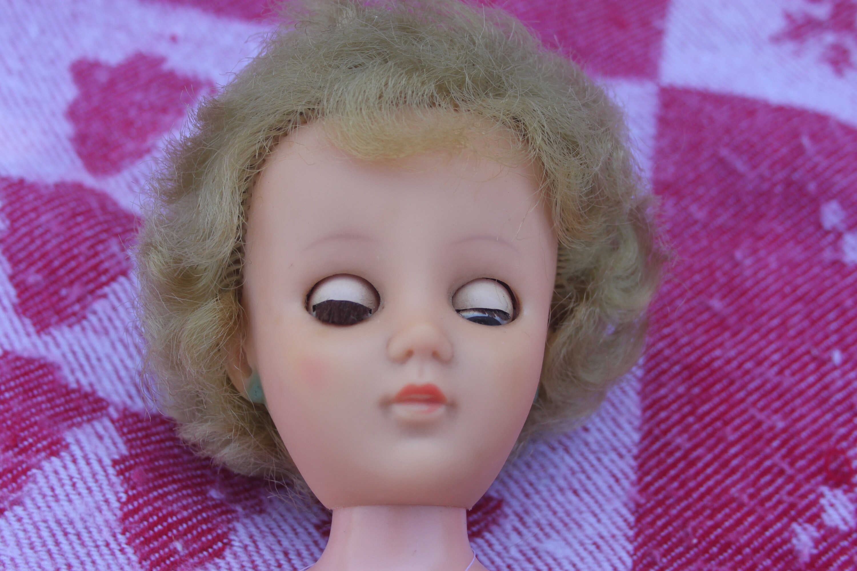 Vintage Vinyl Teen Doll, 1960s 1950s, Pedigree High Heels, Underwear