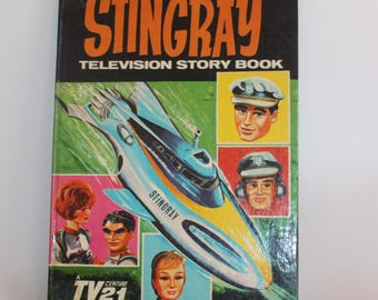 Vintage children's Stingray annual 1965 1966, children's science fiction television programme