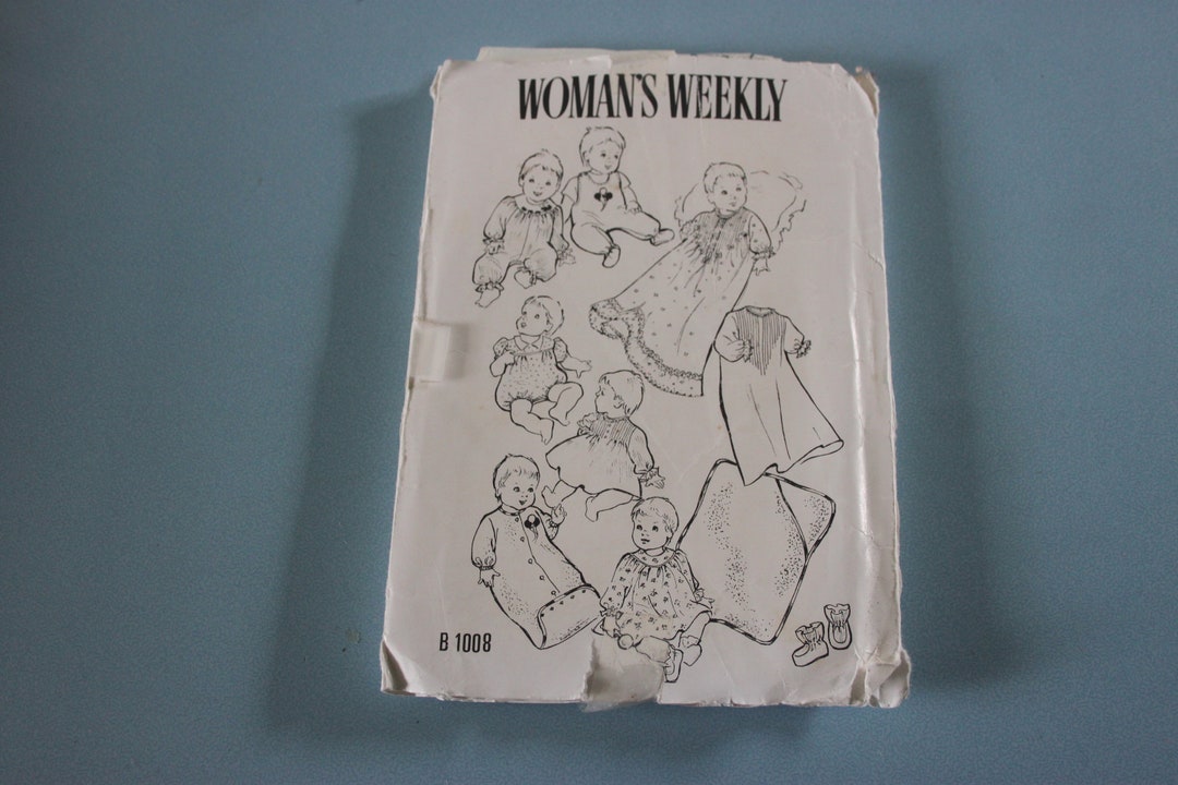 Vintage Baby Sewing Patterns Woman's Weekly 0 to 12 Etsy