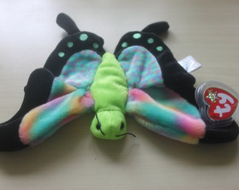 Plush Ty Beanie Baby Float the butterfly 2000, soft toys, stuffed toys, children's toys. companion toys, plush butterfly, collectables