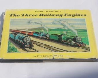 Thomas the Tank Engine Railway Series no 1 The Three Railway Engines Rev W Awdry 1967 reprint, children's books, steam engines