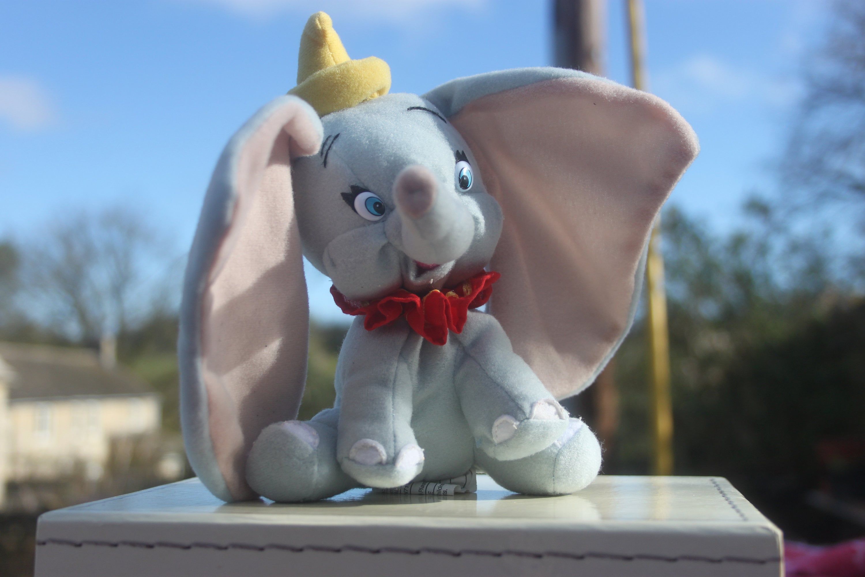 Vintage Disney peluche juguete Dumbo bebe elefante 18 cms de largo juguetes suaves juguetes de peluche juguetes de peluche juguetes para ninos personajes de Disney Etsy Mexico