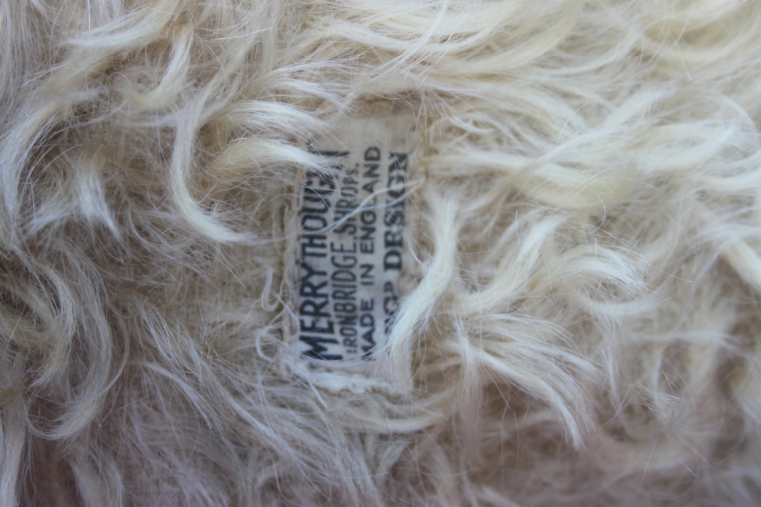 ヴィンテージの大型メリーソート ライオン パジャマ ケース、1950 年代