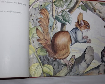 Sandy's Seven Tails, 1940s Illustrated Children's Book