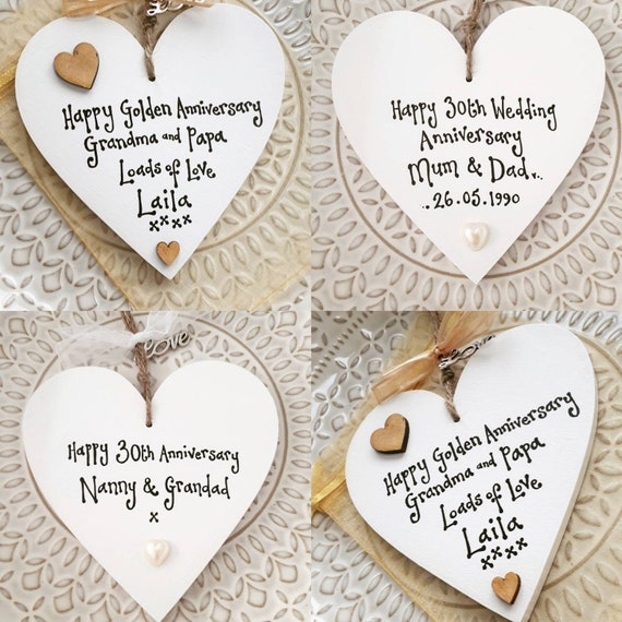 golden wedding gifts for mum and dad