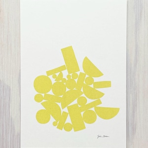 Stampa/Carta Puzzle Giallo
