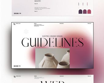 Creative Design, Brand Guideline with PowerPoint, Keynote, Google Slides, InDesign