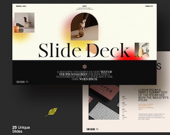 Corporate Marketing, Business / Pitch Deck Template with PowerPoint, Keynote, Google Slides