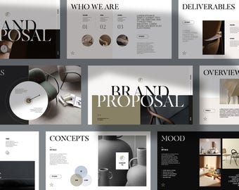 Brand Proposal Presentation with PowerPoint, Keynote, Google Slides