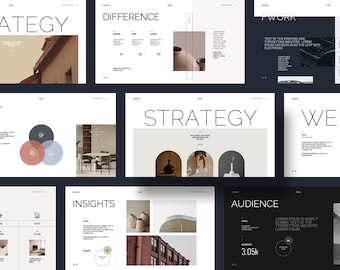 Brand Strategy Presentation Template with Canva, PowerPoint, Keynote, Google Slides