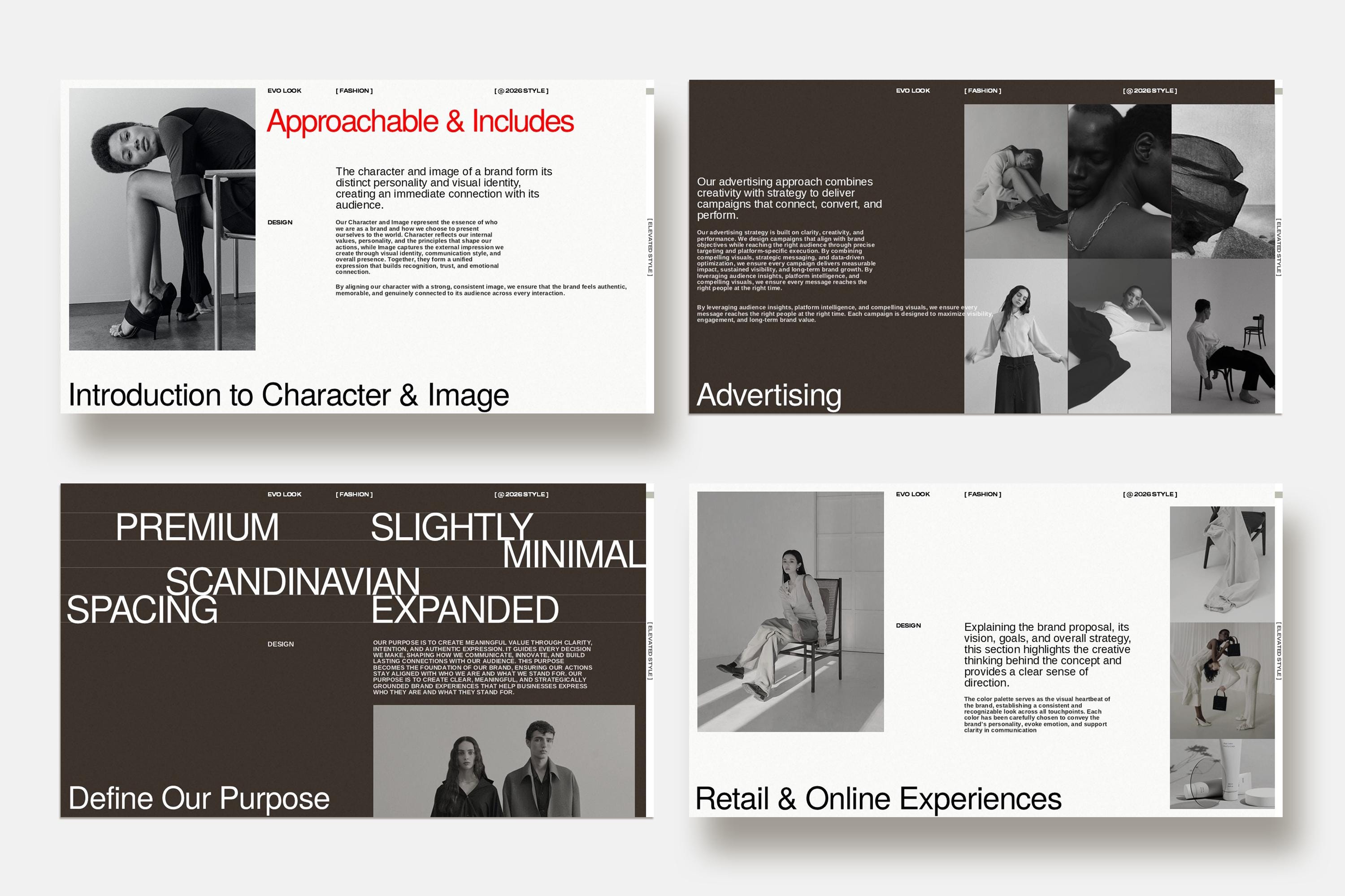 EVO Brand Strategy Presentation Template - Etsy