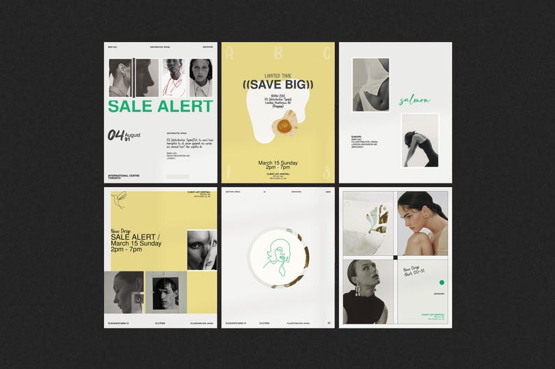ANNA / Kit för sociala medier med Canva och InDesign bild 5