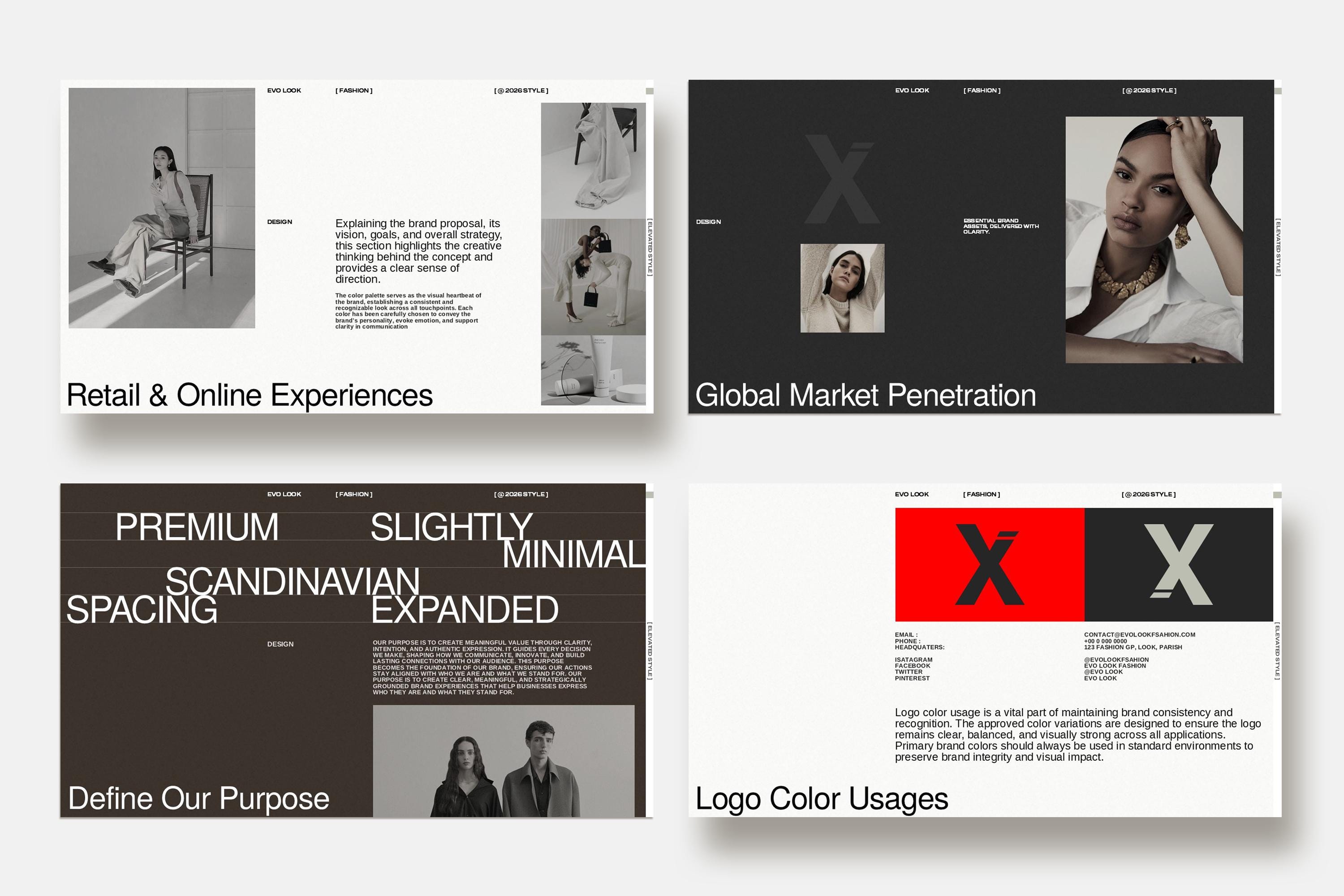 EVO Brand Strategy Presentation Template - Etsy
