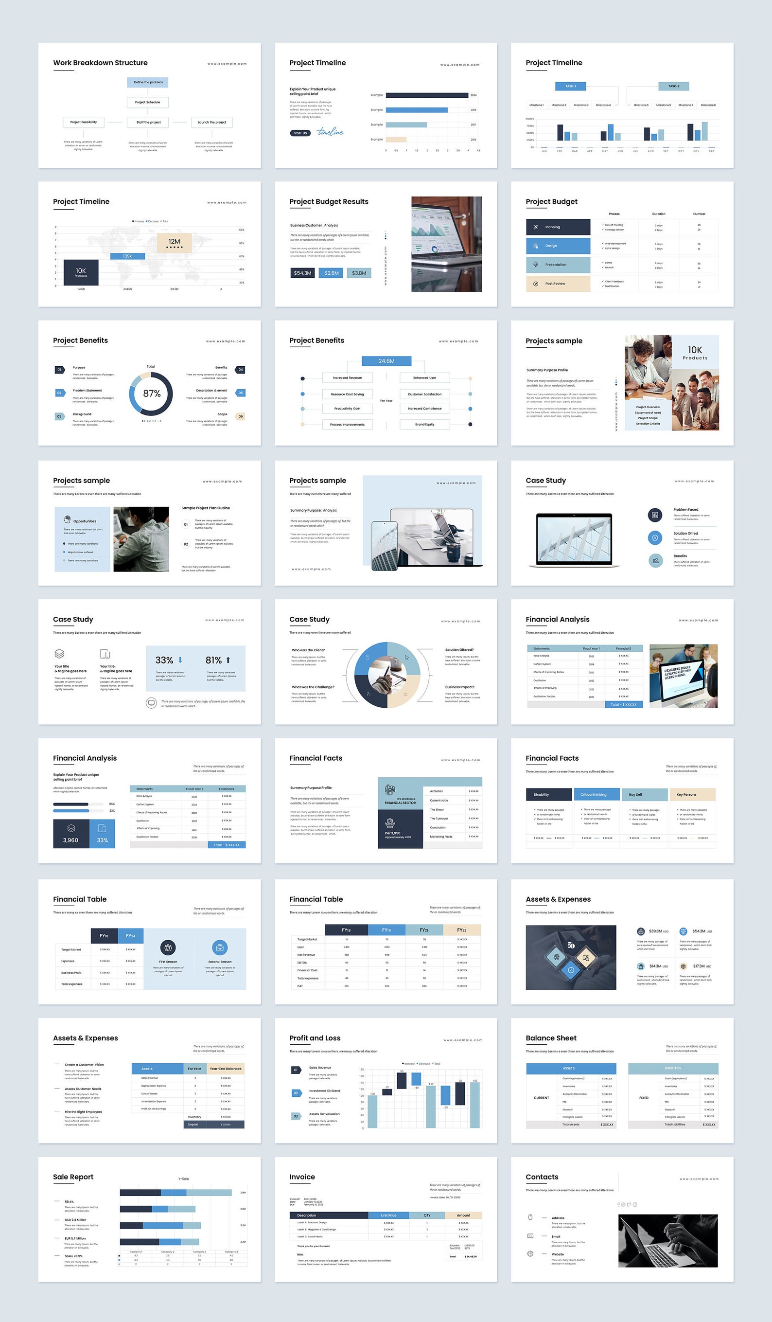 Canva Business Proposal Presentation Template Brand Project - Etsy Canada