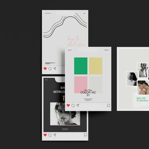 ANNA / Kit för sociala medier med Canva och InDesign bild 6