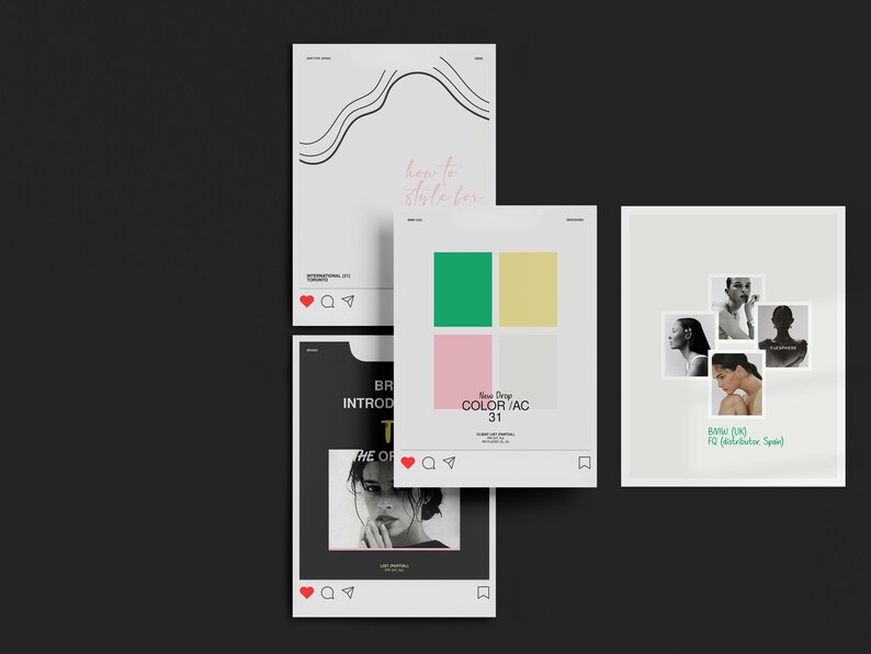 ANNA / Kit för sociala medier med Canva och InDesign bild 6