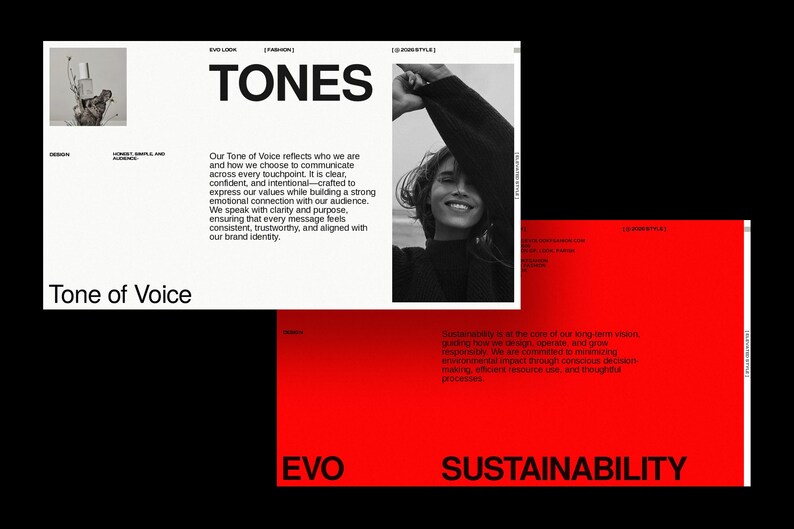 EVO Brand Strategy Presentation Template - Etsy