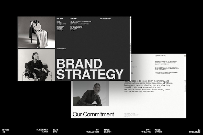 EVO Brand Strategy Presentation Template - Etsy