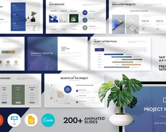 Project Proposal Presentation Template- Canva, PowerPoint, Keynote, Google Slides