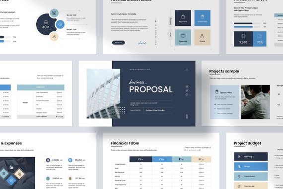 Business Proposal Presentation Template: Minimalist Design (Canva, PowerPoint, GoogleSlide, Keynote)